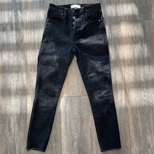 Abercrombie & Fitch Black Skinny High-Rise Curve Love Jean